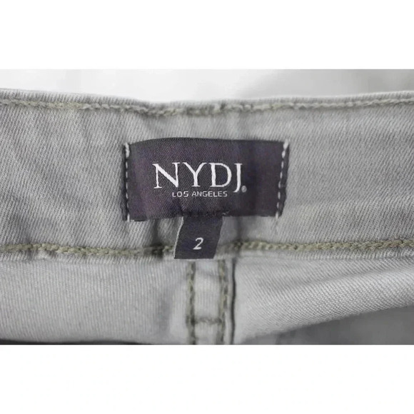 ladies NYDJ LOS ANGELES gray jeans size 2 - Picture 8 of 10